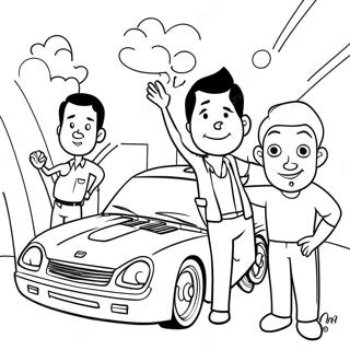 Chase With Friends Coloring Page 69134-56991