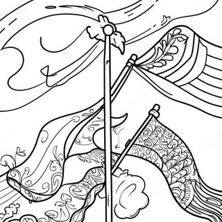 Country Flags Coloring Page 69173-57016