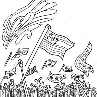 Vibrant Country Flags Coloring Page 69174-57048