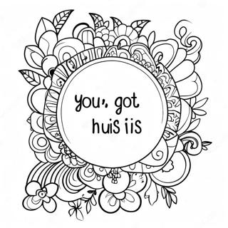 You Got This Motivational Quote Coloring Page 69213-57034