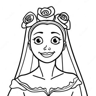 Corpse Bride Coloring Page 6924-5626