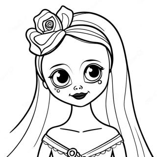 Corpse Bride Coloring Page 6924-5627