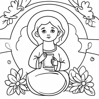 Adoration Coloring Page 69273-57119