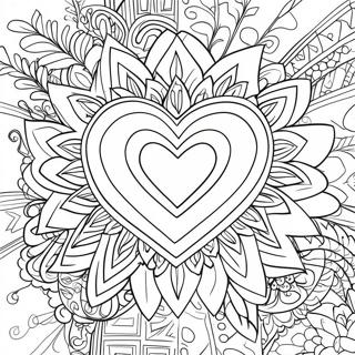 Heartfelt Adoration Coloring Page 69274-57106