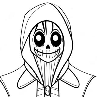 Eyeless Jack Coloring Page 69283-57091