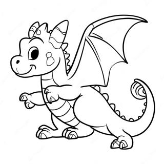 Elliott The Dragon Flying Coloring Page 69304-57115