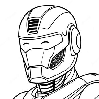 Robocop Coloring Pages