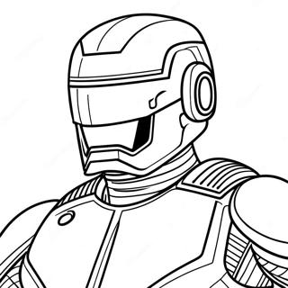 Robocop Coloring Page 69313-57124