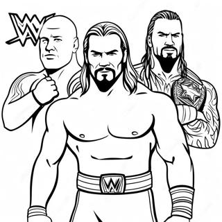 Wwe Coloring Page 69323-57130