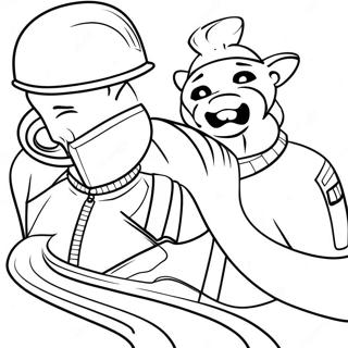 Safety Coloring Page 6934-5634