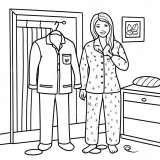 Decorate Your Own Pajamas Coloring Pages