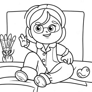 Decorate Your Own Pajamas Coloring Page 69353-57139