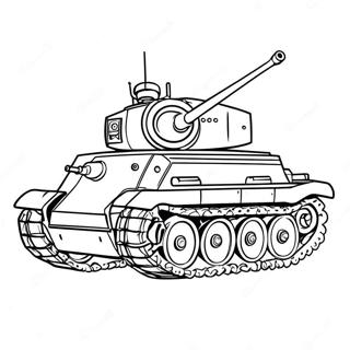 Tiger Tank Coloring Page 69363-57170