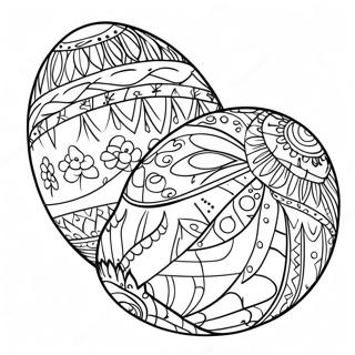 Pysanky Coloring Pages