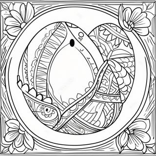 Pysanky Coloring Page 69373-57167