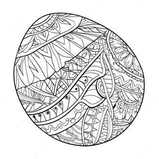 Pysanky Coloring Page 69373-57168