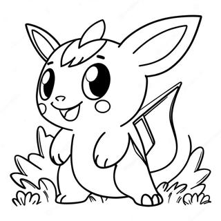 Legendary Chibi Pokemon Coloring Page 69383-57179