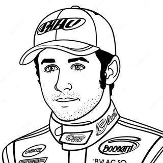 Chase Elliott Coloring Page 69393-57190