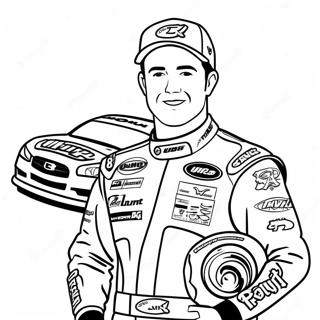 Chase Elliott Coloring Pages