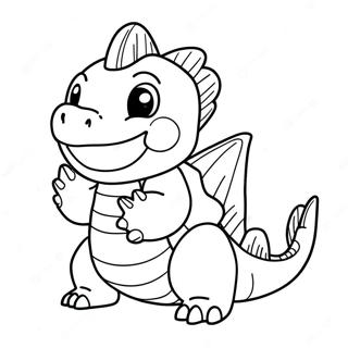 Totodile Coloring Page 69403-57196