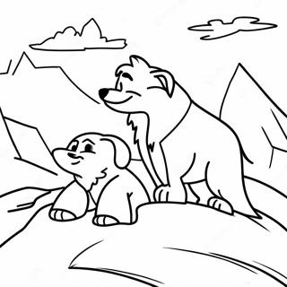 Skye And Everest Adventure Coloring Page 69413-57202