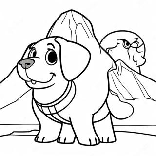 Skye And Everest Adventure Coloring Page 69413-57203