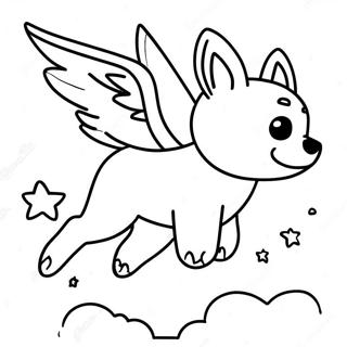 Skye Flying High Coloring Page 69414-57213