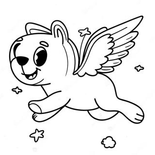 Skye Flying High Coloring Page 69414-57214