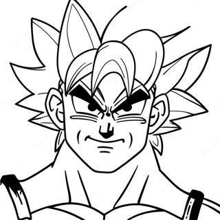 Bardock Coloring Page 69423-57206