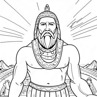 Nebuchadnezzar Dream Coloring Page 69433-57246