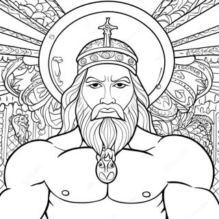 Nebuchadnezzar Dream Coloring Page 69433-57247