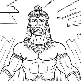 Nebuchadnezzar Dream Coloring Pages