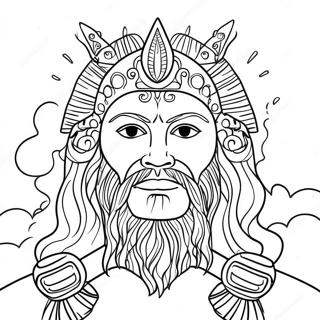 Colorful Nebuchadnezzar Dream Interpretation Coloring Page 69434-57231