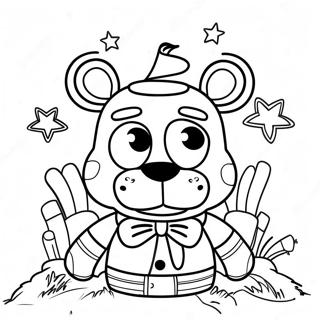 Fnaf Sb Logo Coloring Page 69443-57218