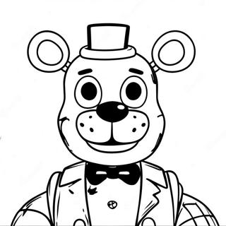 Fnaf Sb Logo Coloring Page 69443-57219