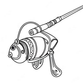 Fishing Pole Coloring Page 69453-57226