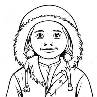 Eskimo Coloring Page 69463-57234