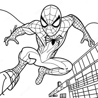 Symbiote Spiderman Coloring Page 69473-57249