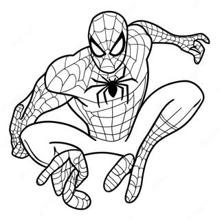 Symbiote Spiderman Coloring Page 69473-57250