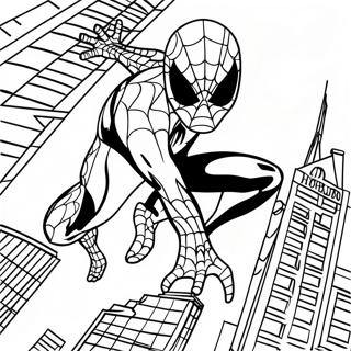 Symbiote Spiderman Coloring Page 69473-57252