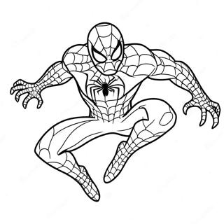 Venom Symbiote Spiderman Coloring Page 69474-57253