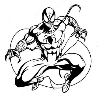 Venom Symbiote Spiderman Coloring Page 69474-57254