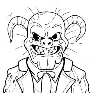 Creepy Jeepers Monster Coloring Page 69504-57258