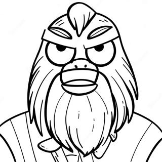 Gritty Coloring Pages