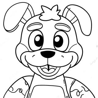 Cute Lefty From Fnaf Coloring Page 69574-57325