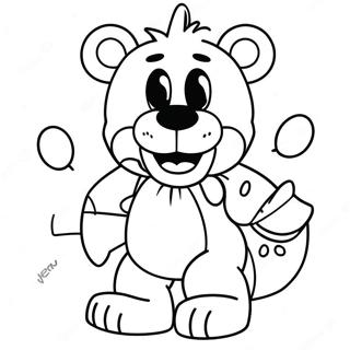 Cute Lefty From Fnaf Coloring Page 69574-57326