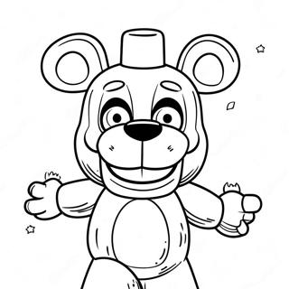 Cute Lefty From Fnaf Coloring Page 69574-57327