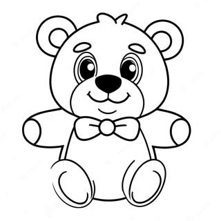 Cute Build A Bear Characters Coloring Page 69614-57358