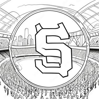 Sf Giants Coloring Pages