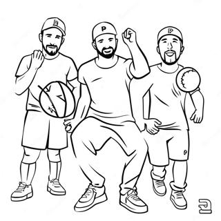 Dude Perfect Coloring Page 6964-5658